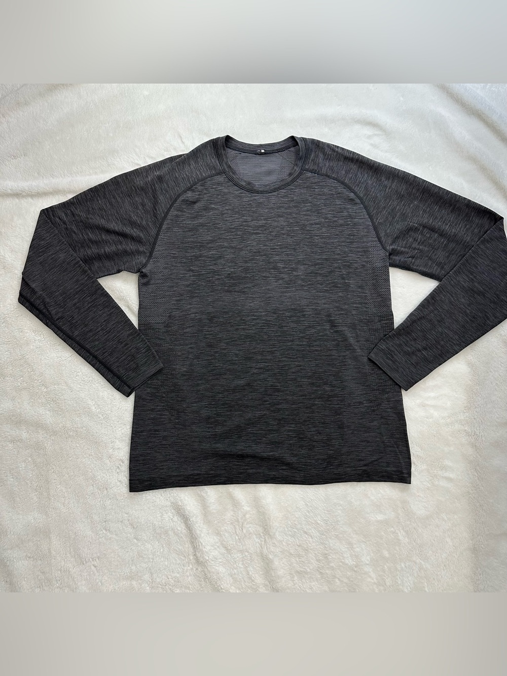 Lululemon Metal Vent Tech Long Sleeve 1.0 Deep Coal Gray Black Men's Size L